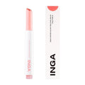 INGA Water Glow Melting Balm - Hydrating Tinted Lip Balm with Soft, Melt-On Texture, Natural Sheer, Glass-Like Finish with Non-Sticky, Lightweight Comfort (Lychee Juice)
