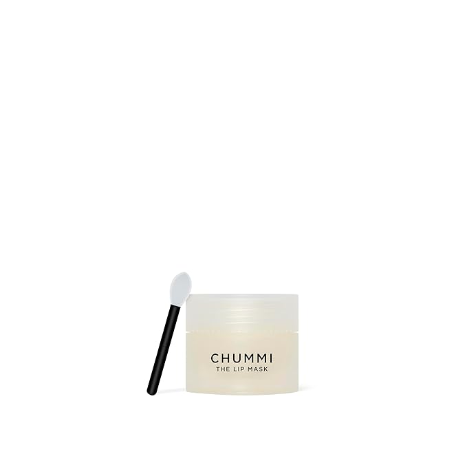 CHUMMI LIP MASK - skincare for your lips - Luxurious overnight lip treatment in coconut, berry, and vanilla, blended with lip-softening plant butters and exfoliating berry extracts. (20g, Coconut)