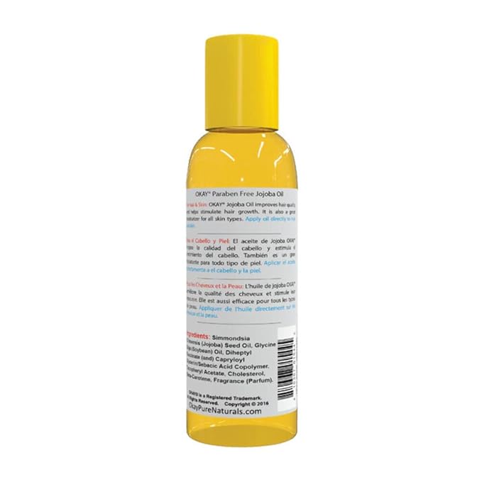 Okay Jojoba Oil for Skin and Hair, 2 Ounce (OKAY-JOJO2)
