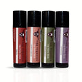 Tallow Lip Balm Variety Pack – Moisturizing Lip Care with Grass-Fed Tallow, Natural Beeswax & Essential Oils, 4 Pack (.15 oz)