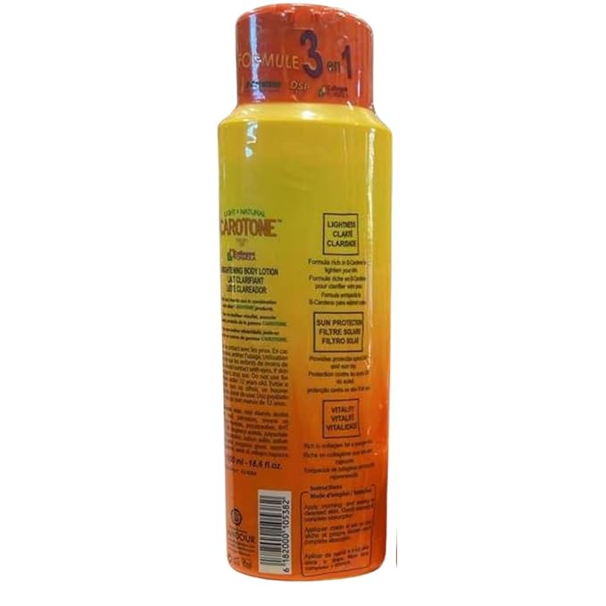 Natural Body Lotion 550 ml – Gentle & Moisturizing