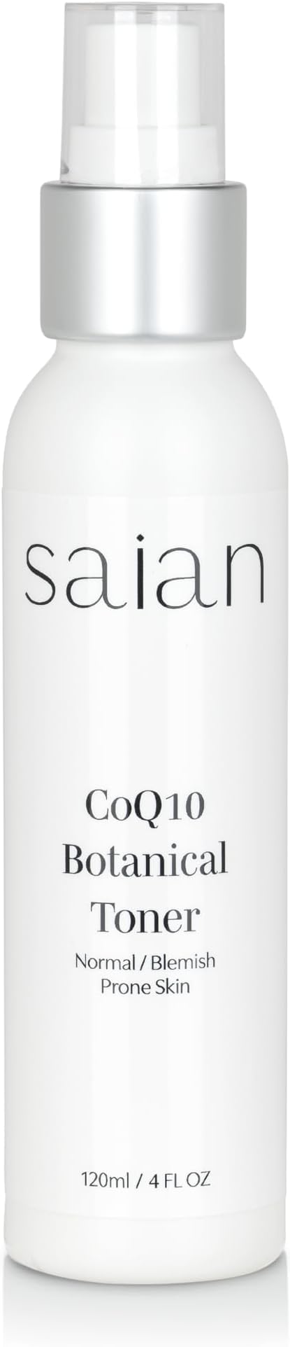 Saian CoQ10 Botanical Toner – Hydrating Brightening Facial Toner | Alcohol-Free Skin Care Mist with Hyaluronic Acid & Antioxidant Botanicals | Moisturizing Anti-Aging Toner for Sensitive or Dry Skin