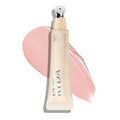 KYDA Pink Mineral Under Eye Concealer Color Corrector for Dark Circles and Fine Lines, Lightweight Blendable Formula with Metal Applicator, SPF 35, Moisturizing Liquid Concealer for Undereyes