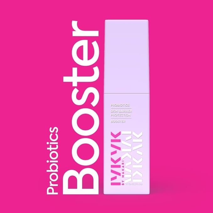 IYKYK by Makari Probiotics Booster Serum 2 Pack | Skin Barrier Support Hydration Serum with Vitamin F, Omega 3 & 6 & Squalane | Vegan, Fragrance-Free, Dermatologist Tested