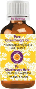dève herbes Chaulmoogra Oil (Hydnocarpus wightiana) | Cold Pressed | Pure | Natural | Undiluted | For Diluting Essential oils | For Skin & Massage | Non-Sticky | Lightweight | Unisex | 15ml (0.50 oz)