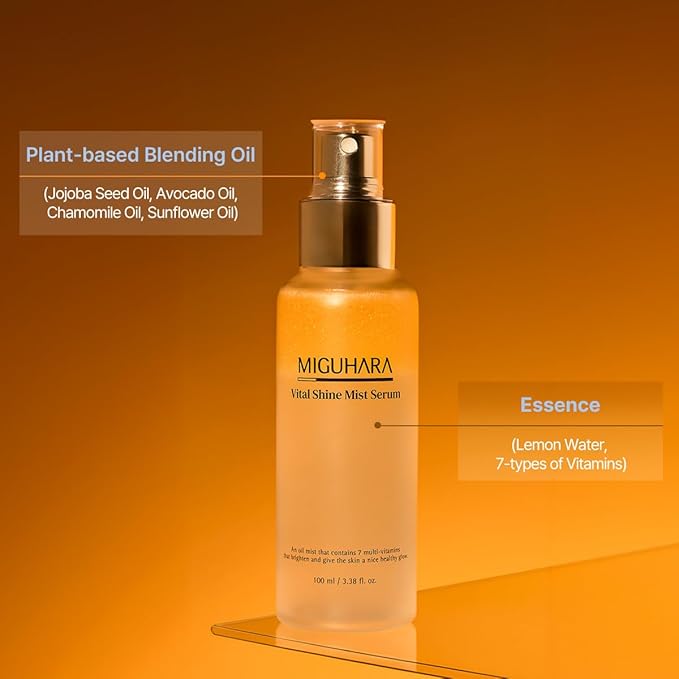 Vital Shine Mist Serum | Korean Skincare Hydrating Mist (100ml/3.38 fl. oz.)