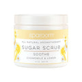 SpaRoom All Natural Aromatherapy Shea Butter and Raw Sugar Hydrating and Exfoliating Body Scrub, 16 oz, Soothe- Chamomile and Lemon Essential Oils