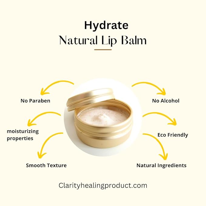 Organic Lip Balm. Grass-Fed Beef Tallow, Mango Butter with Raw MGO 263+ Manuka Honey. Hydrating lip butter infused with Rose Oil for Soft Lips. 0.5 oz. Provides Deep Hydration.