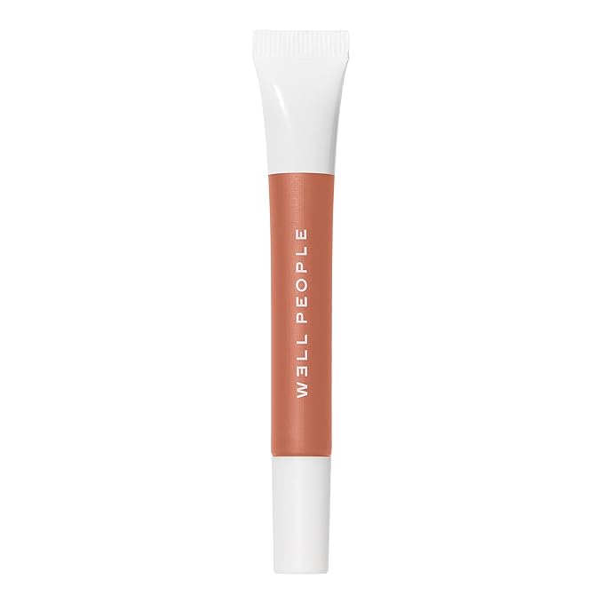 Well People Lip Nurture Hydrating Balm, Lip Balm For Hydration & Vibrant Sheer Color, Soothes & Softens Lips, Vegan & Cruelty-free, Toasty Nutmeg
