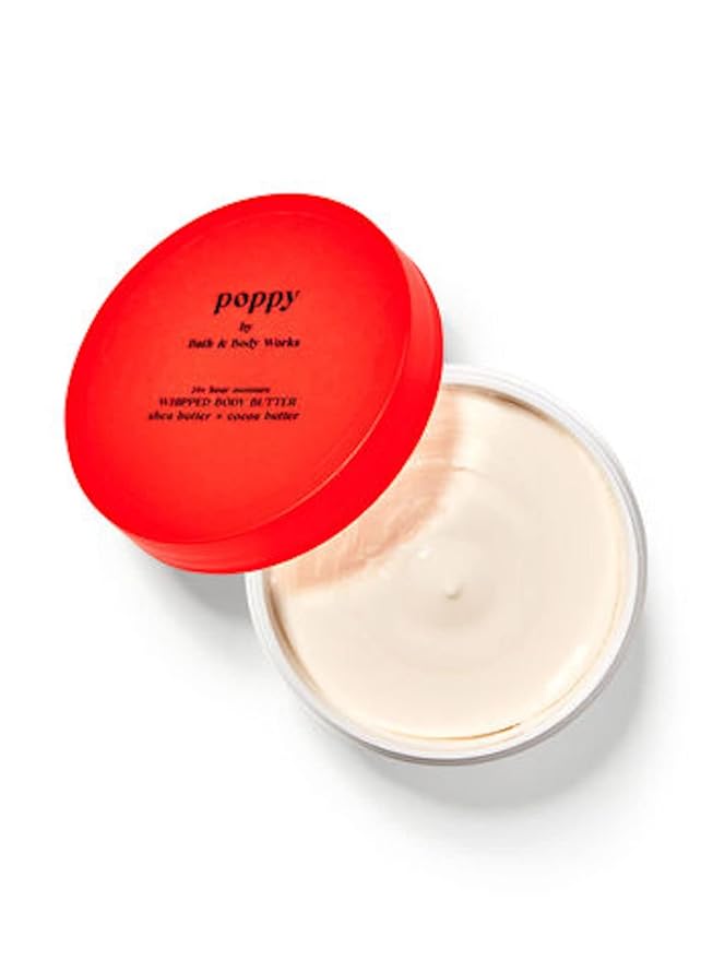 Bath and Body Works Body Care 24+ Hours Moisture Body Butter - w/Shea & Coco Butter - 6.5 oz (Poppy)