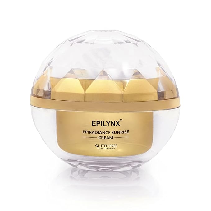 EPILYNX Vegan Allergen Free for Sensitive Skin EpiRadiance Sunrise Morning Face Moisturizer - Anti Aging Firming and Glowing Formula - Niacinamide and Hyaluronic Acid by Dr. Liia
