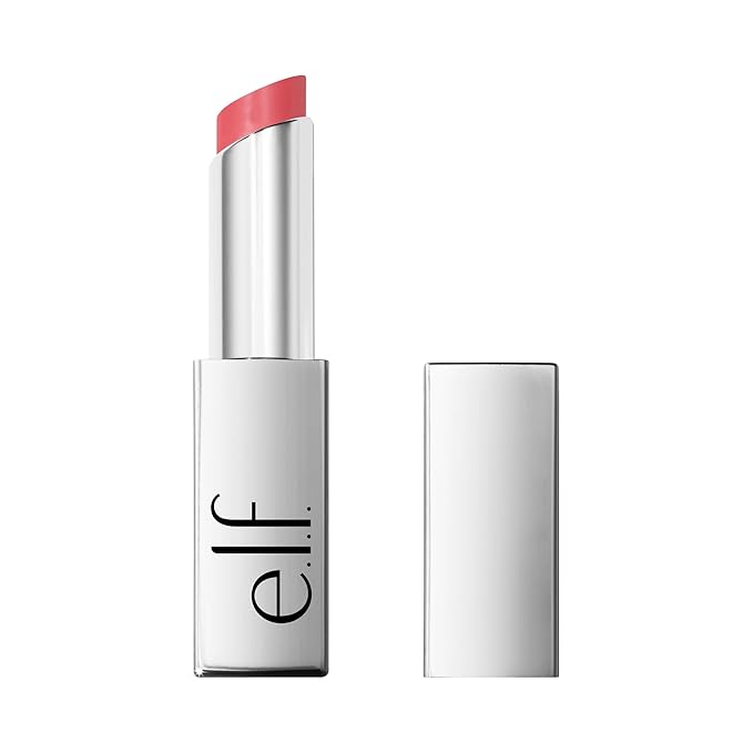 e.l.f. Glow Reviver Slipstick, Tinted Lip Oil Stick, Non-Sticky & Hydrating For A Soft-Shine Finish, Vegan & Cruelty-Free, Loveslick
