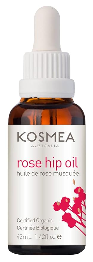 Kosmea Rosehip Oil – Sustainably Harvested, Anti-Aging Benefits for Face & Body – Premium Quality Oil Using the Entire Fruit, Seed & Skin - 1.42 fl oz