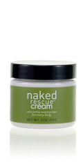 MGA Vegan Unscented Cream - Naked Rescue Body & Face Moisturizer | Natural & Organic Skin Care Moisturizer For Dry & Sensitive Skin | Fragrance Free, Non Greasy & Hydrating Cream | 2oz