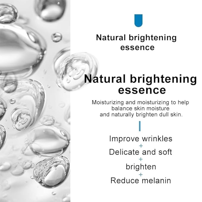Hyaluronic Acid Serum for Face, Daily Hydrating Face Serum, Anti-Aging Essence with Glycerin, Fragrance Free, for Plumper, Smoother, 1.1 Fl Oz