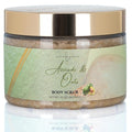 Exfoliating Sugar Body Scrub, Nourishing and Brightening Skincare Formula for Smooth, Radiant Skin, Hydrates & Revitalizes All Skin Type, 12 oz (12 OZ, Avocado & Oats)