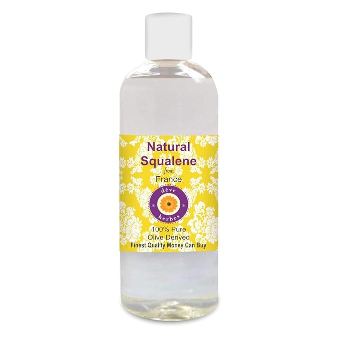 dève herbes Natural Squalane Oil (derived from Olives) 200ml (6.76 oz)