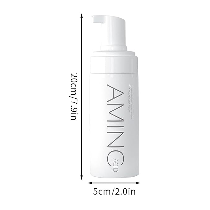 Generic Amino Acid Facial Cleansing Mousse, Gentle Hydrating Cleanser Foaming Face Wash, Mild And Non-irritating 150ml