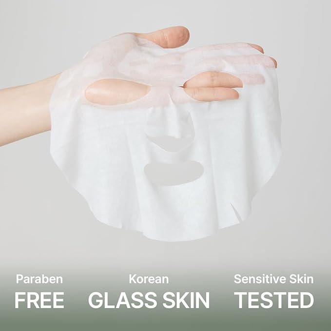 ARENCIA Hyssop Glow Sheet Mask, 10 Pack, Hydrating, Glowing, Boosting, Repairing for younger looking skin with Vitamin A,C,E