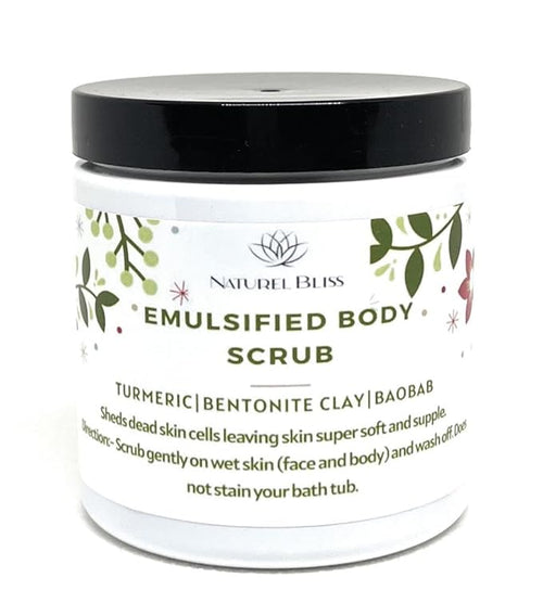 All-Natural Non-Greasy Exfoliating Sugar Scrub | Body Scrub | Detoxifying (8 oz)