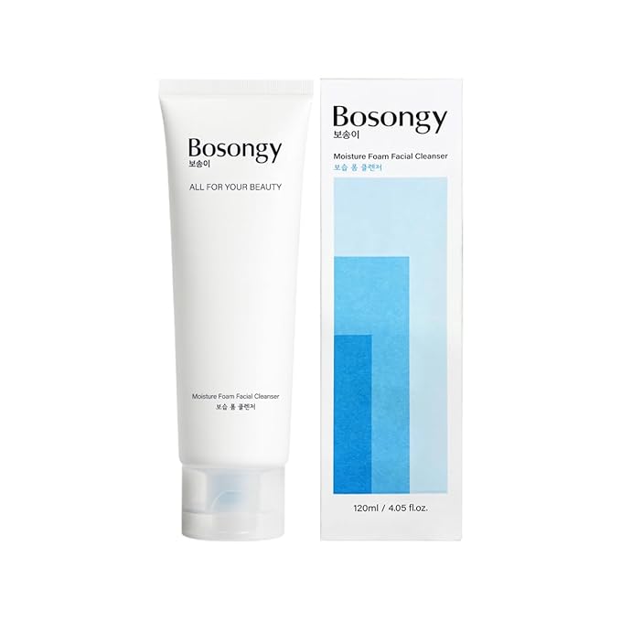 Cleansing Foam Amino Acid Face Wash120ml(4.05fl.oz) Gentle Korean Skincare Cleanser with Ceramide,pH-Balanced for Sensitive Skin, Removes Sunscreen &Light Makeup, Hydrating&Skin Revitalizing.
