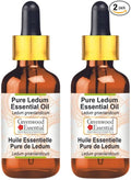 Greenwood Essential Pure Ledum Essential Oil (Ledum groenlandicum) Steam Distilled (Pack of Two) 15ml X 2 (1 oz)