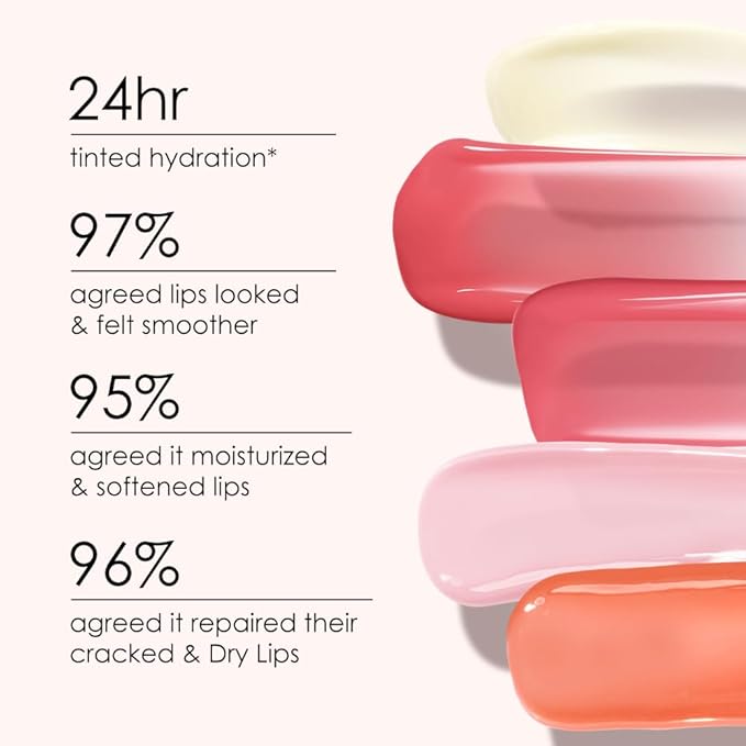 CATKIN Lip Balm Color Tinted Lip Stain Ultra Hydrating Moistrurizer Lip Care with Vitamin E Nourishing For Cracked & Dry Lips 0.12 oz C05 Dusty Rose