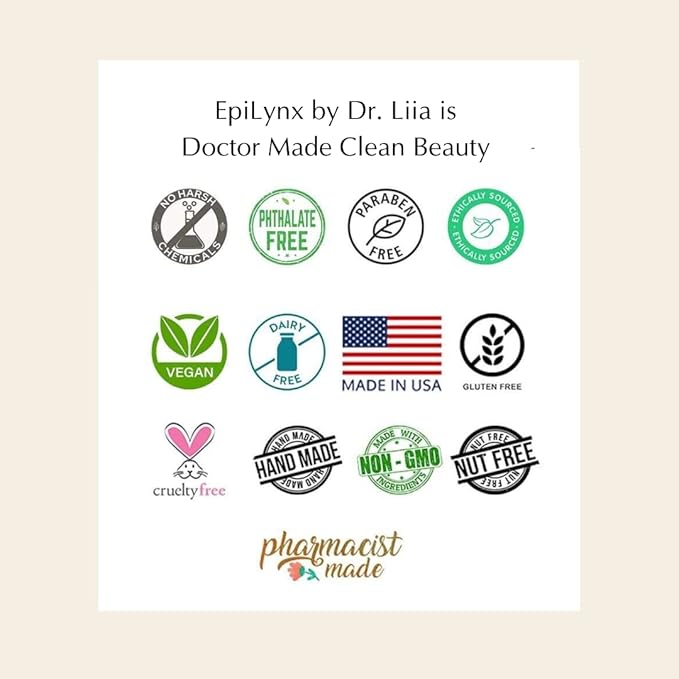 EPILYNX Vegan Allergen Free for Sensitive Skin EpiRadiance Sunrise Morning Face Moisturizer - Anti Aging Firming and Glowing Formula - Niacinamide and Hyaluronic Acid by Dr. Liia