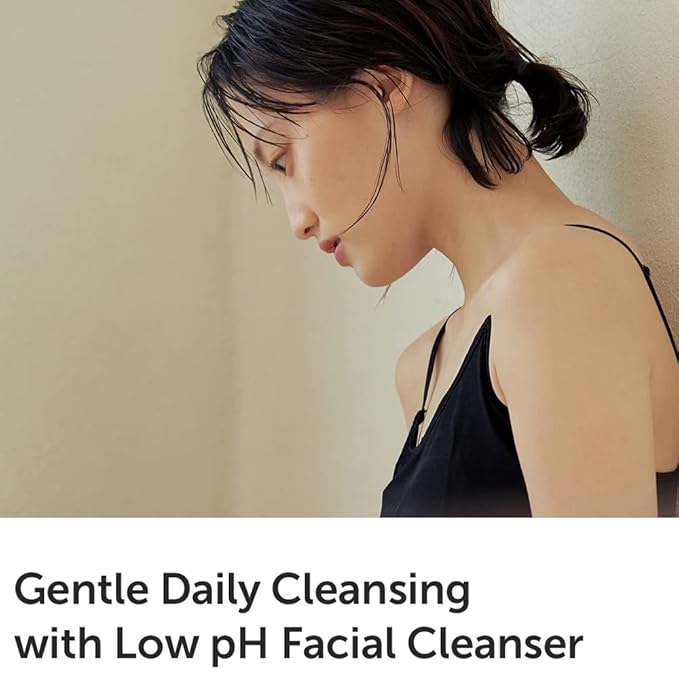DearKlairs Gentle Black Facial Cleanser | Vegan, Low pH, Hydrating Finish, Creamy Foam Cleanser, Daily Face Wash, 4.73 Fl Oz