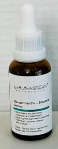 Niacinamide 5% Facial Serum with Squalane, Botanical Skin Care
