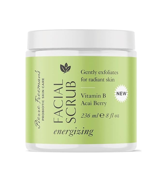 Pierre Freeman's Energizing Facial Scrub with Vitamin B and Açaí Berry (8 oz.)