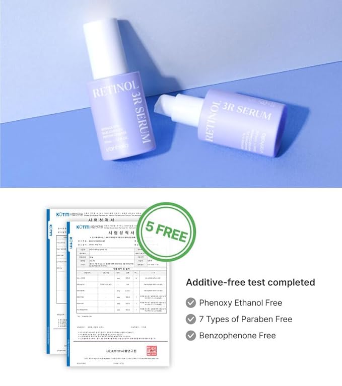 V'anhalla Retinol 3R Serum 1.01 fl.oz. | Vegan, Wrinkle Care, Gentle Retinol, Peptide Complex, Bakuchiol, Night Repair for Smoother & Firmer Skin