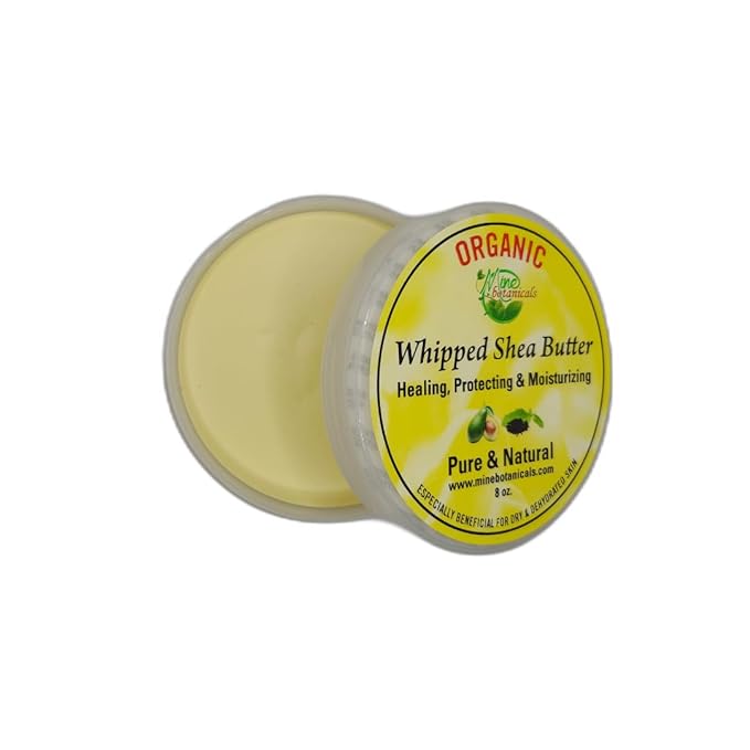 Mine Botanicals Organic Whipped Shea Butter with Avocado & Black Seed