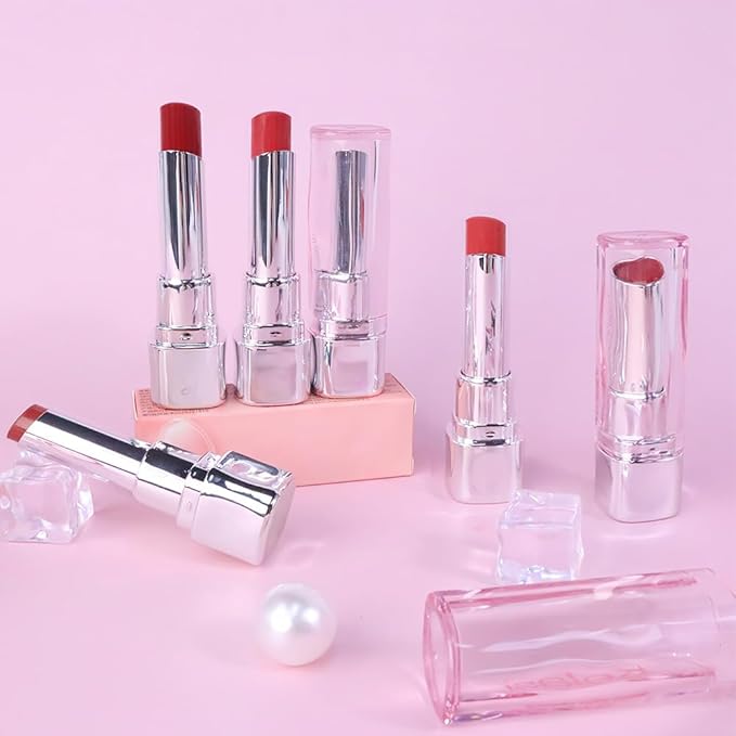2Pcs Honey Tinted Lip Stain Lip Balm Lip Gloss Lipstick, Sheer Hydrating Lip Stains Tint, Moisturizing Lip Color for All Skin Tones, Nourishing Lip Balm with a Hint of Natural Black Cherry Tint