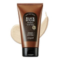 SKINFOOD Black Sugar Perfect Scrub Foam 180g - Detoxifying Pore Scrubs & Exfoliator Soft & Rich Bubble Facial Foam Cleanser, Removes Dead Skin Cells - Exfoliating Skincare for Men & Women (6.35 oz)