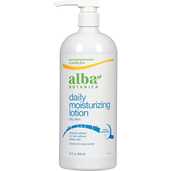 Alba Botanica Very Emollient Body Lotion, Maximum, 32 oz. (Packaging May Vary)