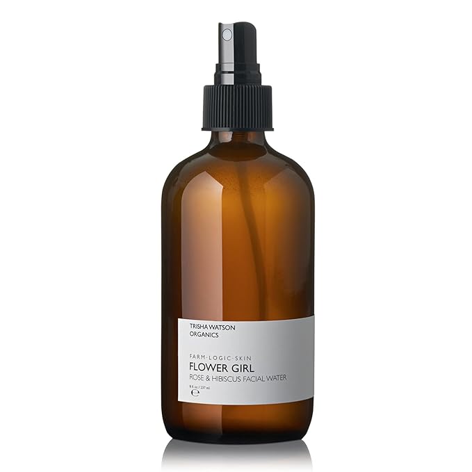 Flower Girl Hydrating Face Mist | Natural Organic Rose Water | Soothing & Calming Witch Hazel Facial Spray for Sensitive & Acne-Prone Skin| Moisturizer and Micellar Water 237 mL