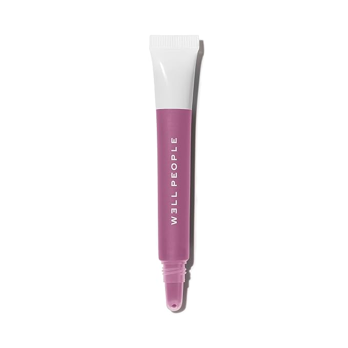 Well People Lip Nurture Hydrating Balm, Lip Balm For Hydration & Vibrant Sheer Color, Soothes & Softens Lips, Vegan & Cruelty-free, Lush Lilac