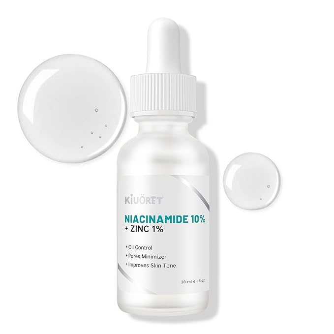 Niacinamide 10% + Zinc 1% Serum for Women - Niacinamide Serum for Face - Controls Oil, Shrinks Pores, Reduces Redness & Tones Skin - Deeply Hydrating, Gentle for All Skin Types
