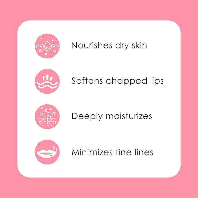 Lip Mask - Plump & Repair Dry Lips | Lip Mask Overnight - Infused with Hyaluronic Acid & Vitamin E | Hydrating Lip Sleeping Mask - Wake Up to Soft, Smooth Lips, 0.7 oz