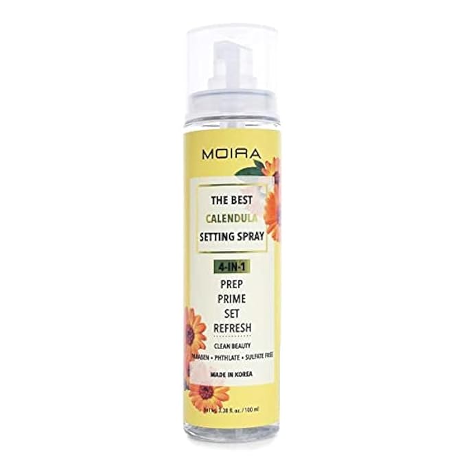 Moira THE BEST CALENDULA SETTING SPRAY, 3.38 Ounce