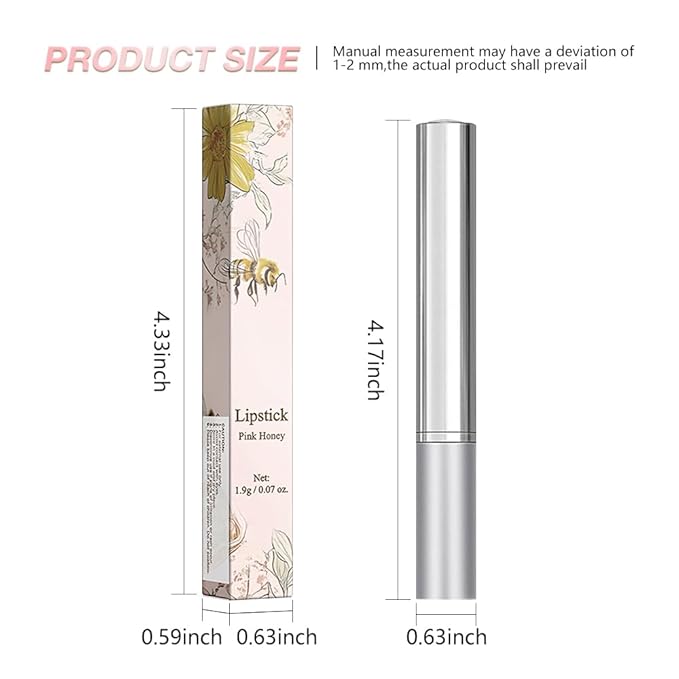 FeiCuiYun 2Pcs Pink Honey Tinted Lip Balm Lip Gloss Lipstick, Sheer Hydrating Lip Gloss Tint, Moisturizing Lip Color for All Skin Tones, Nourishing Lip Balm with a Hint of Natural Black Cherry Tint