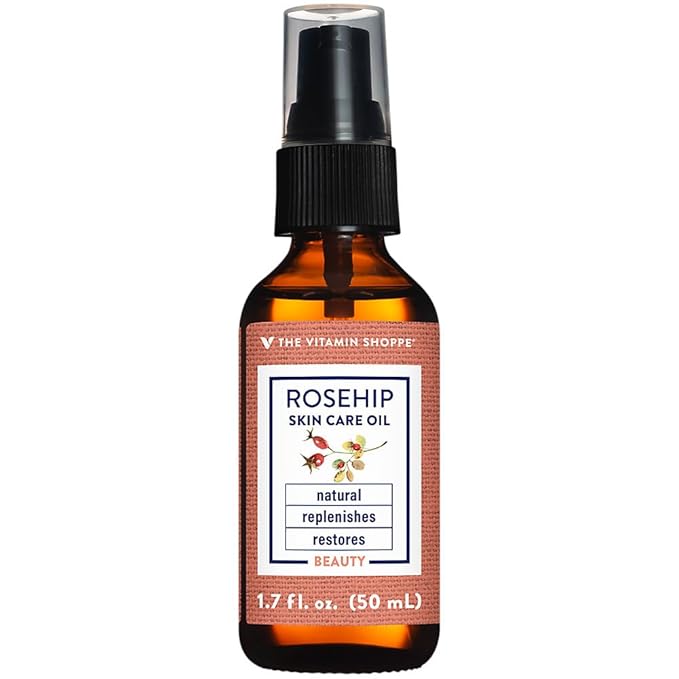 The Vitamin Shoppe Rosehip Skin Care Oil - Natural, Replenishes, & Restores (1.7 fl. oz.)