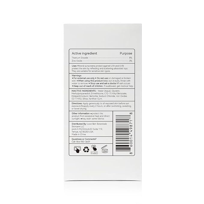 Mineral Protect Tinted Sunscreen SPF 50 PA+++ – Medium Tint | 100% Mineral, Reef-Safe, Chemical-Free, Unscented, Daily Face Sunscreen