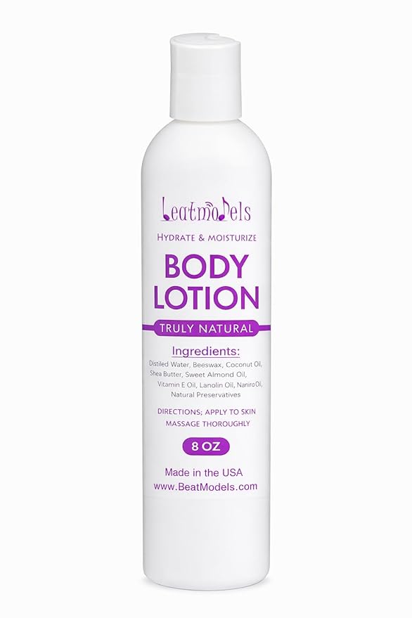 All-Natural Handmade Body Lotion | Pure Moisturizing Lotion for Dry Skin | Non-Toxic, Vegan, and Cruelty-Free | Nourishing Herbal Formula for Sensitive Skin (Lavender)