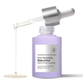 Glam Up Bakuchiol Serum & Hyaluronic Acid - Anti-Aging Retinol Alternative Serum, Blur Fine Lines, Anti-Wrinkles, Pore shrink and Soothing Pimples, Hydrate Facial Skin, Cruelty-Free (1.01 Fl Oz)