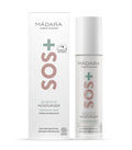 MÁDARA SOS Sensitive Moisturiser 50 ml, Fragrance-Free Face Moisturizer for Sensitive, Redness-Prone Skin, Hydrating Cream with Hyaluronic Acid, Jojoba Oil and Red Algae, Organic Certified