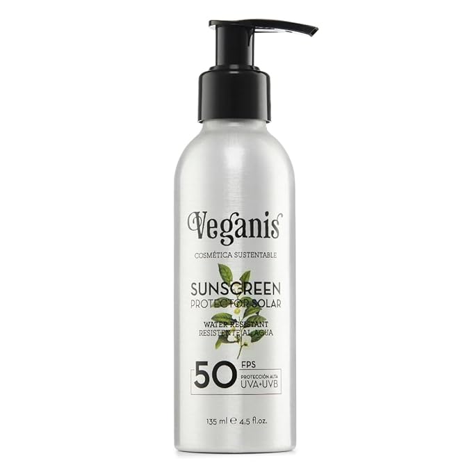Sunscreen SPF 50 – Coconut & Calendula Oils – High Protection Broad-Spectrum UVA/UVB Face & Body Sunscreen – Light Texture, Fast-Absorbing, Vegan & Oxybenzone-Free Formula – Suitable for Kids