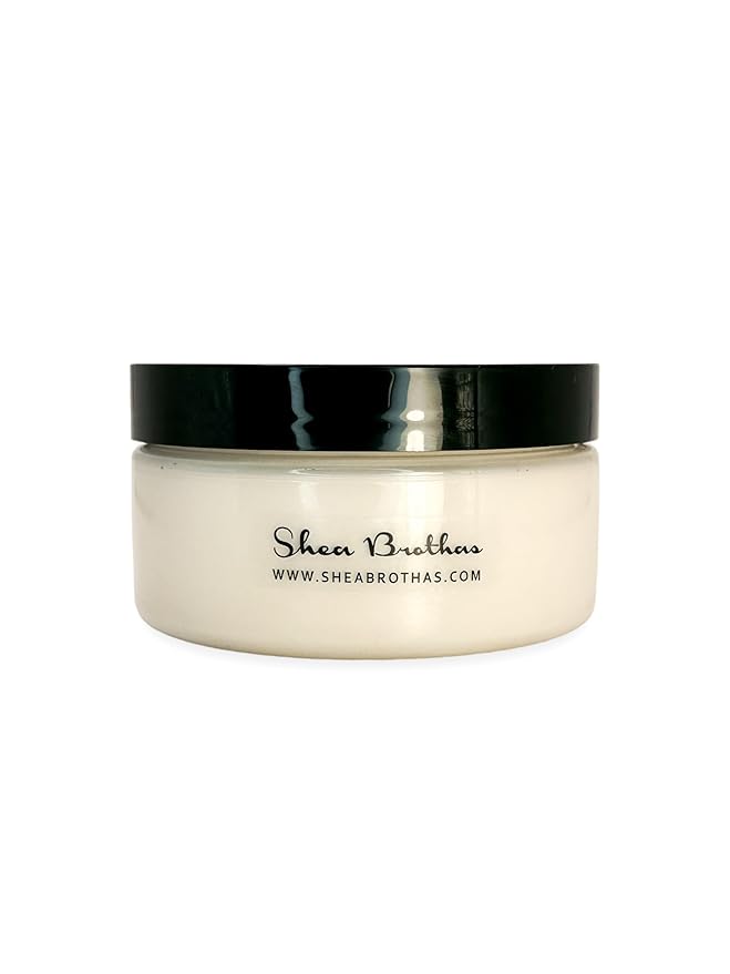 | Unrefined | Raw | Coconut Lemongrass | Organic Shea Butter Body Butter | Whipped | Dry Skin | Eczema | All Skin Types | Gifts | Men | Women | Kids | Fair Trade | 8 oz