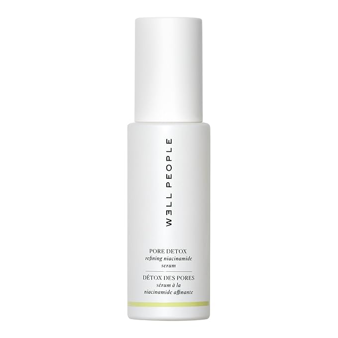 Well People Pore Detox Niacinamide Refining Serum, Purifying Face Serum For Smoothing & Refining Pores, Evens Out Skin Tone, Vegan & Cruelty-free (Pack of 2)